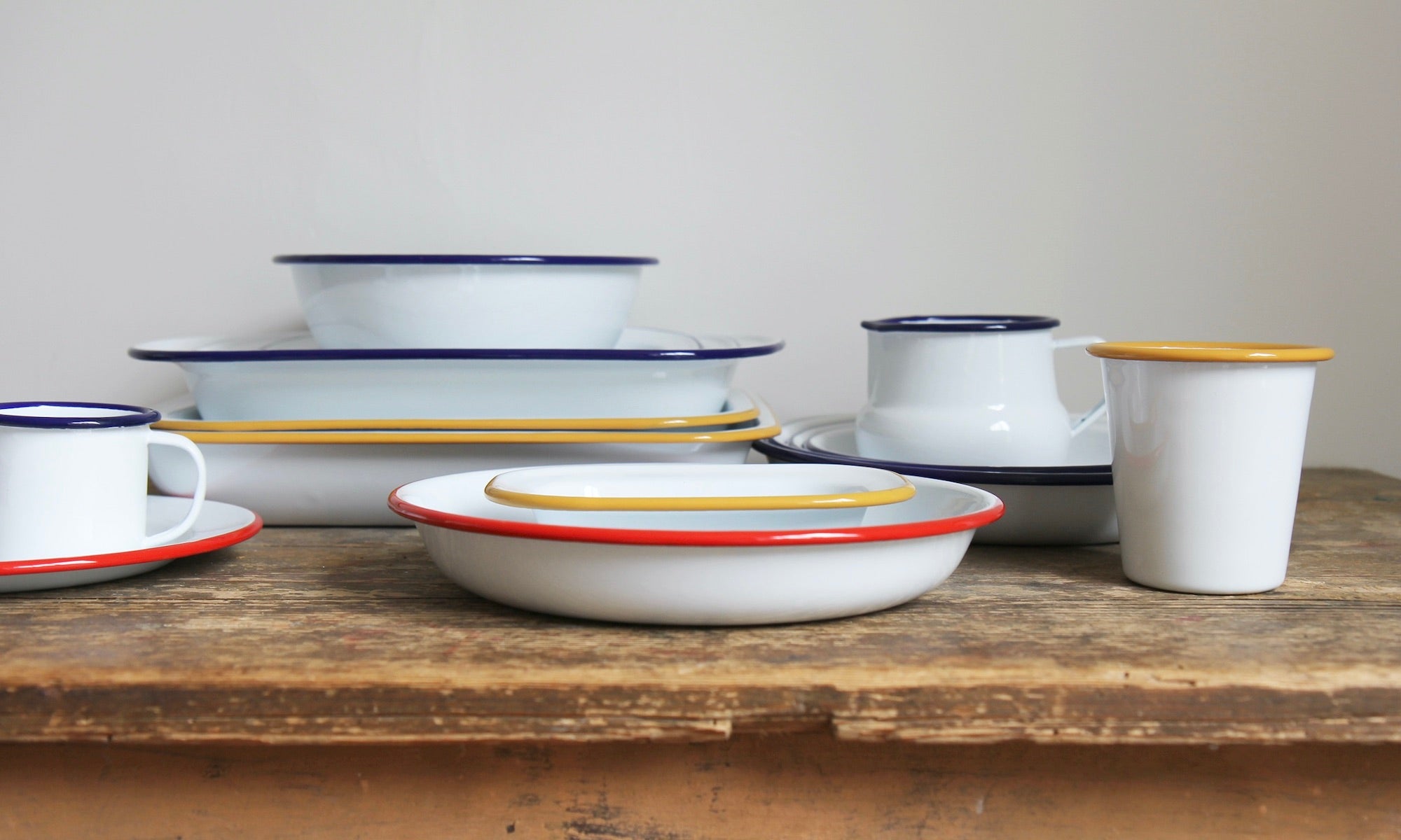 Traditional Kitchen Enamelware – Domestic Science Home