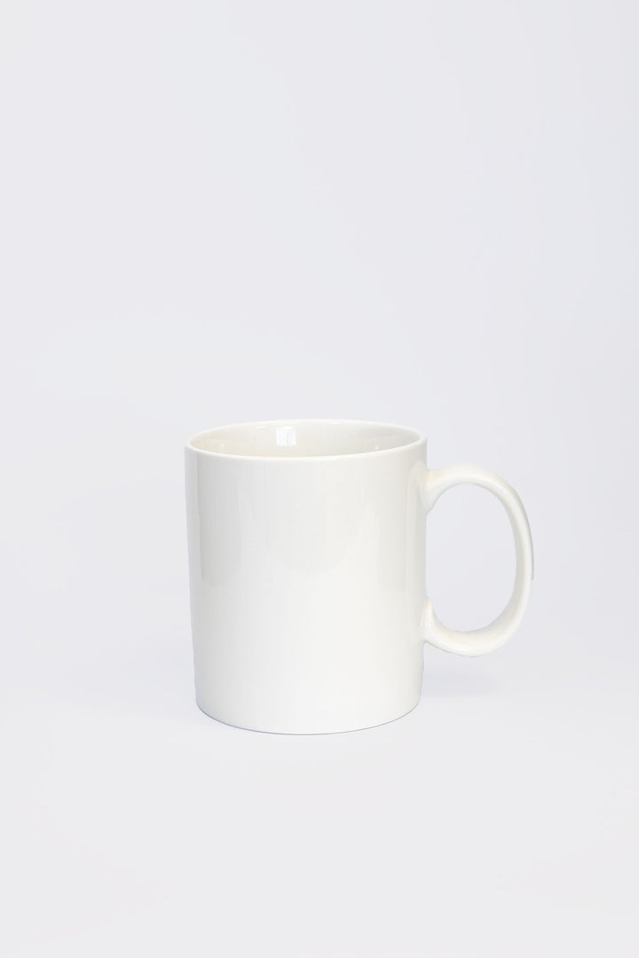 White Porcelain Mug / 1 Pint