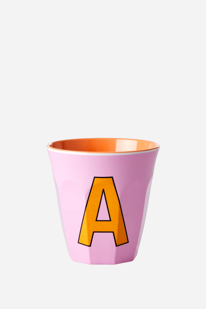Melamine Cup / Letter A