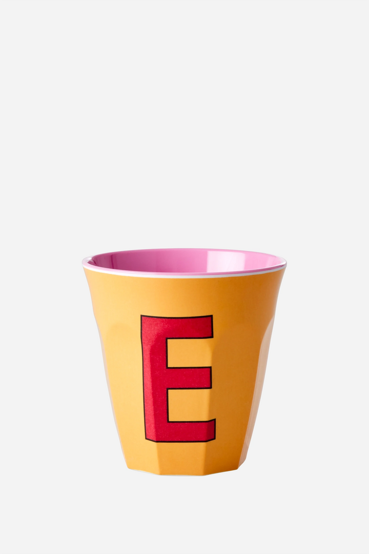 Melamine Cup / Letter E