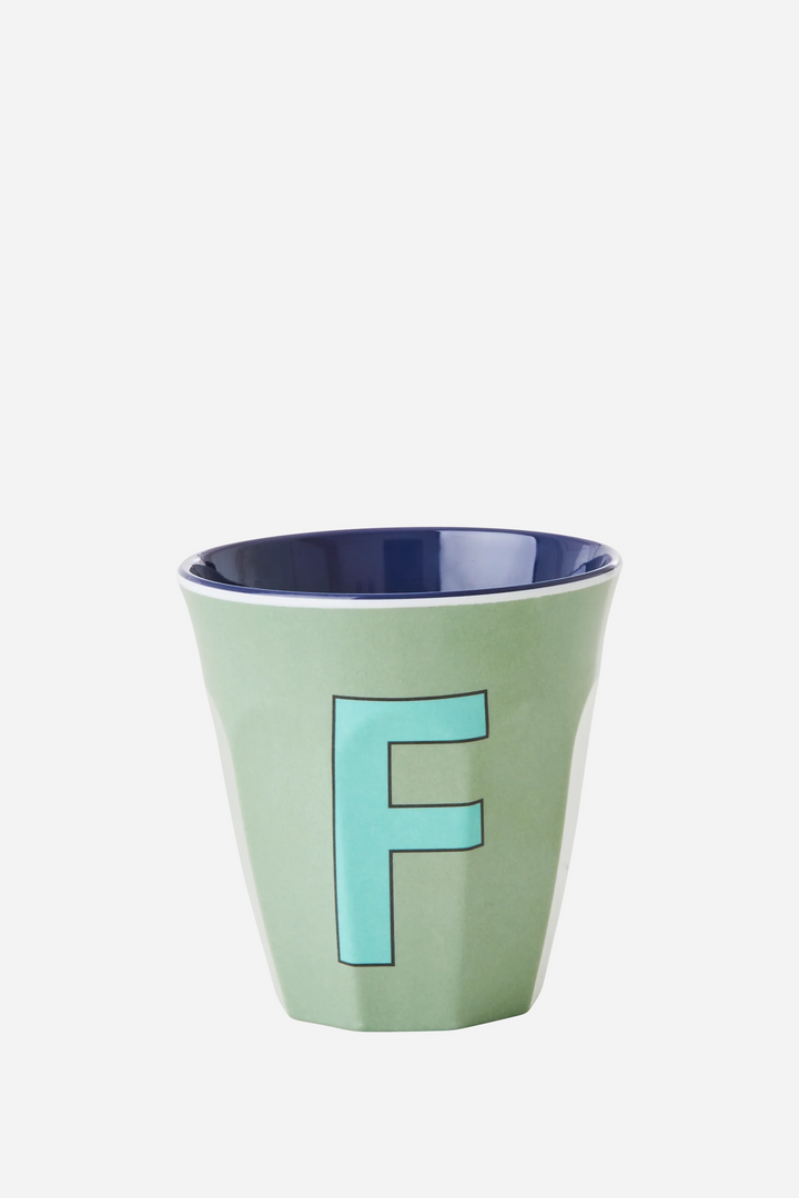 Melamine Cup / Letter F