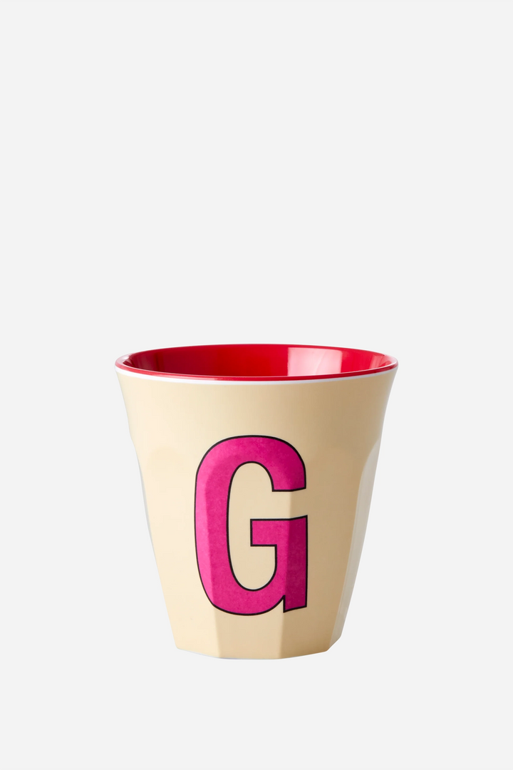 Melamine Cup / Letter G
