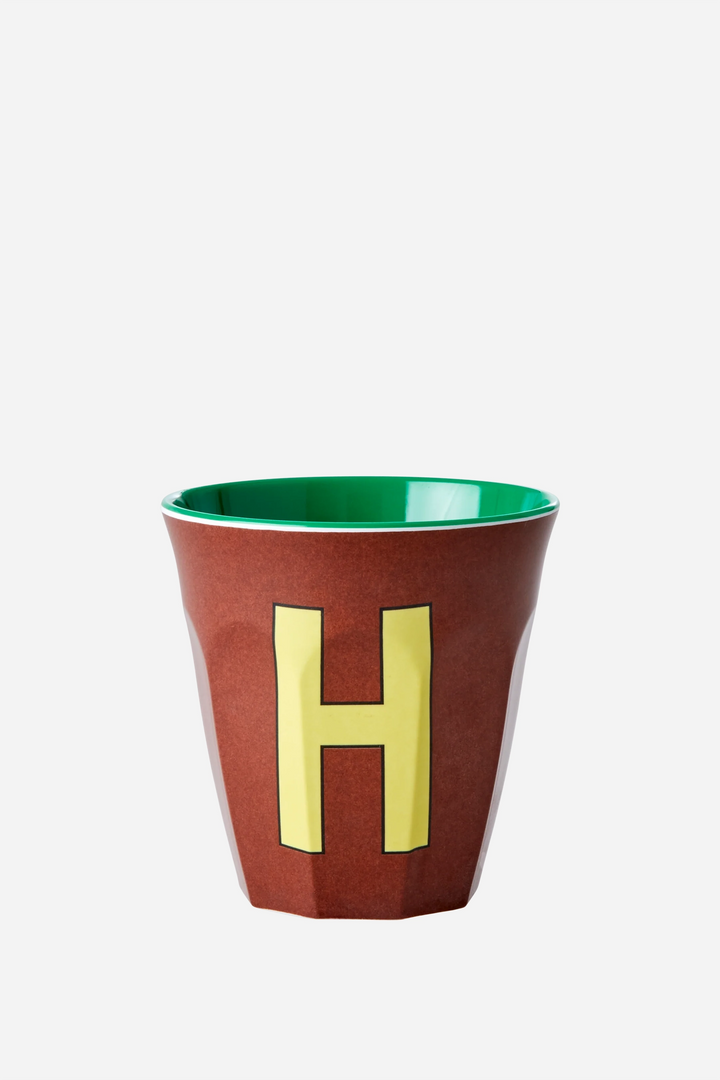 Melamine Cup / Letter H