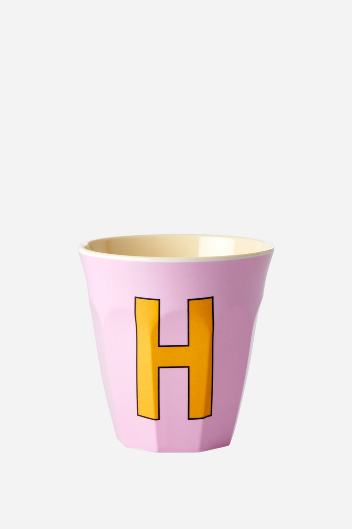 Melamine Cup / Letter H