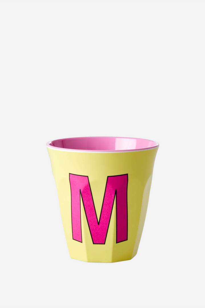 Melamine Cup / Letter M