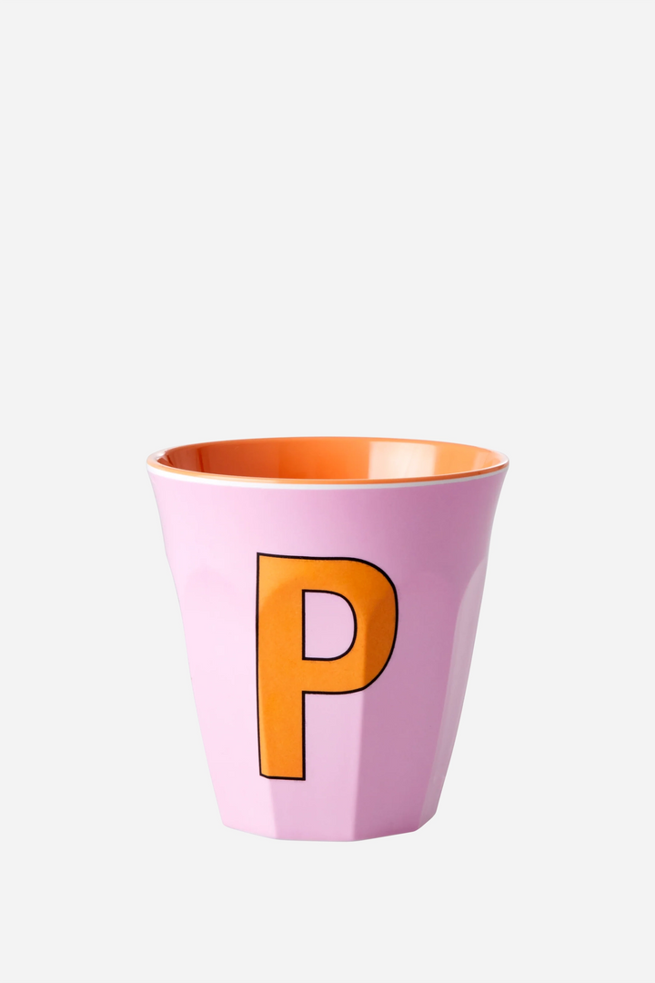 Melamine Cup / Letter P