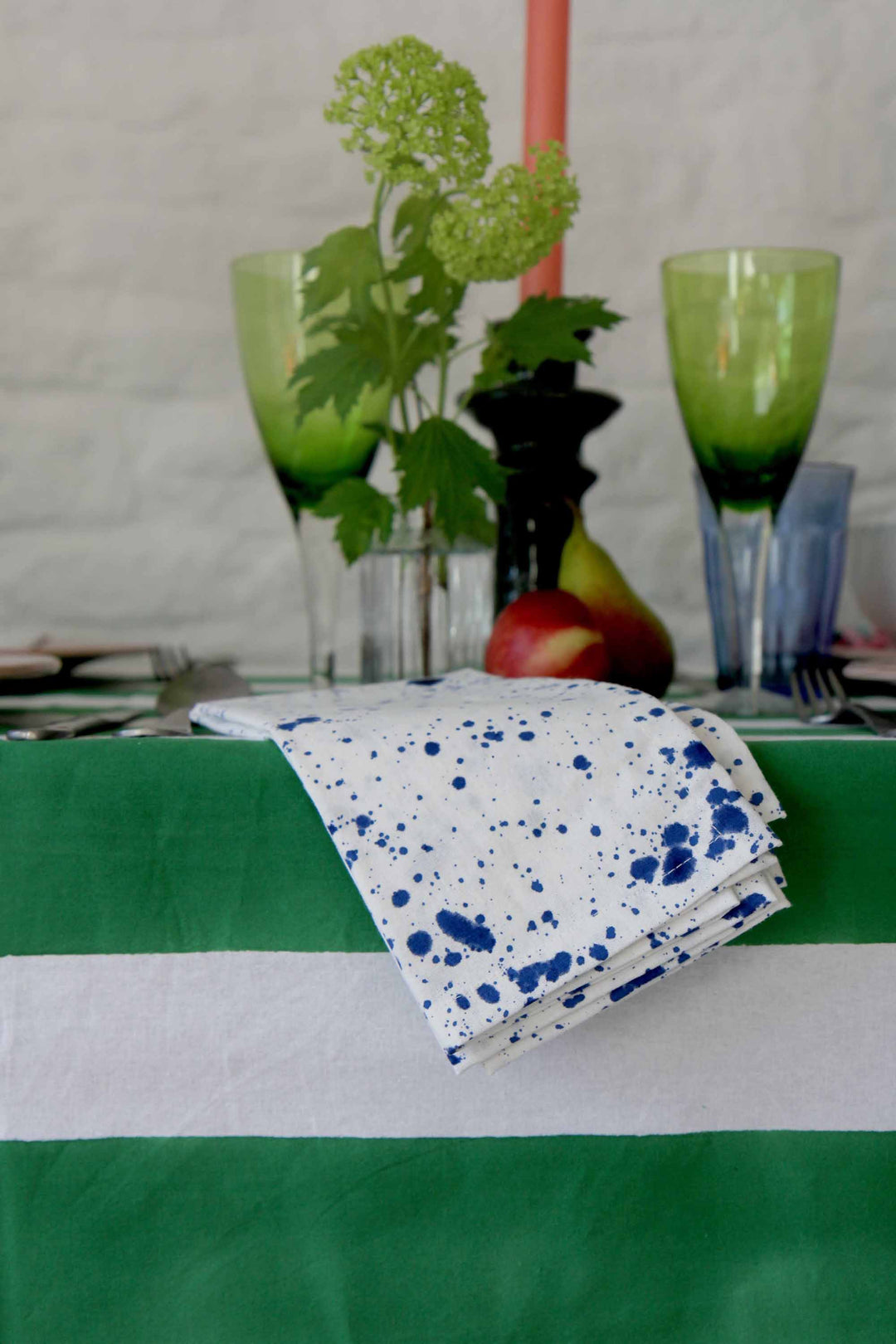 Napkins / Navy Splatter Set of 4