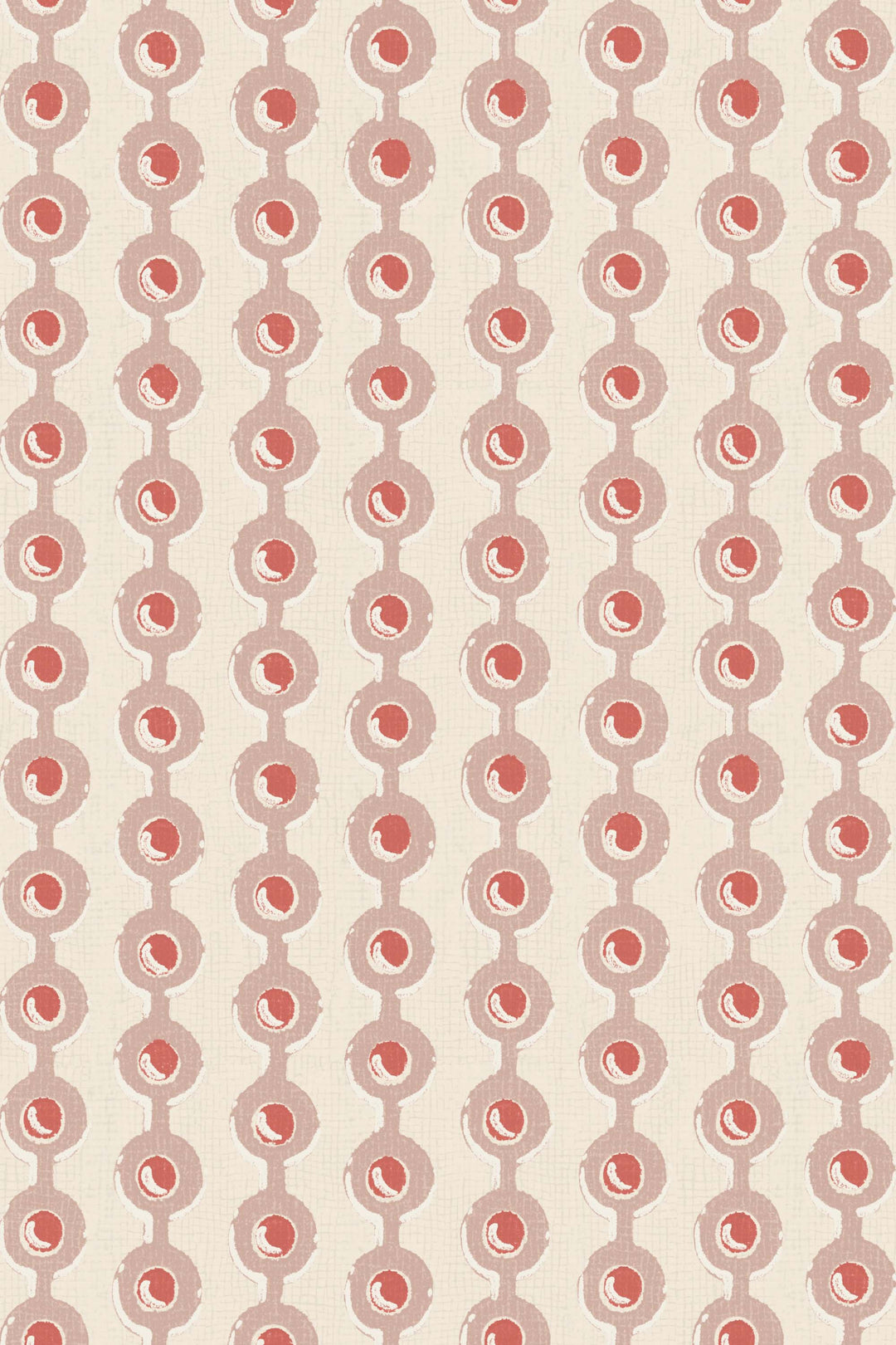 deauville spot wallpaper in cerise pink by domestic science home