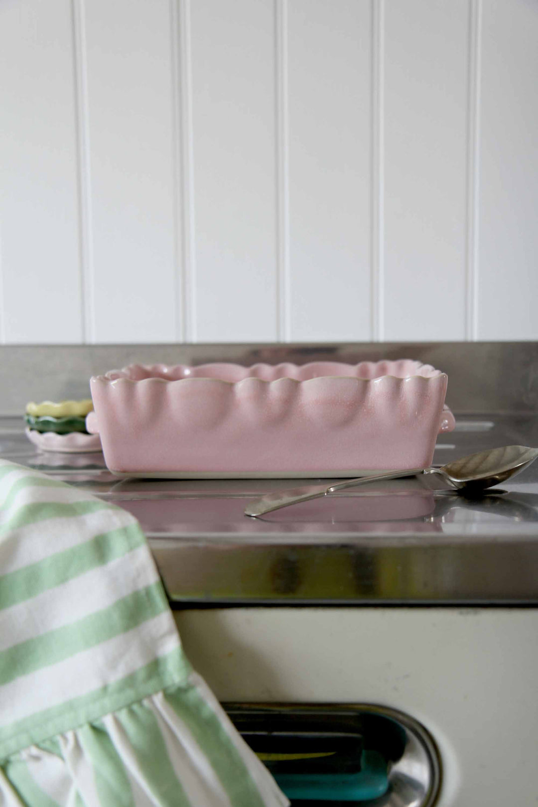 Baking Dish / Rose Fondant