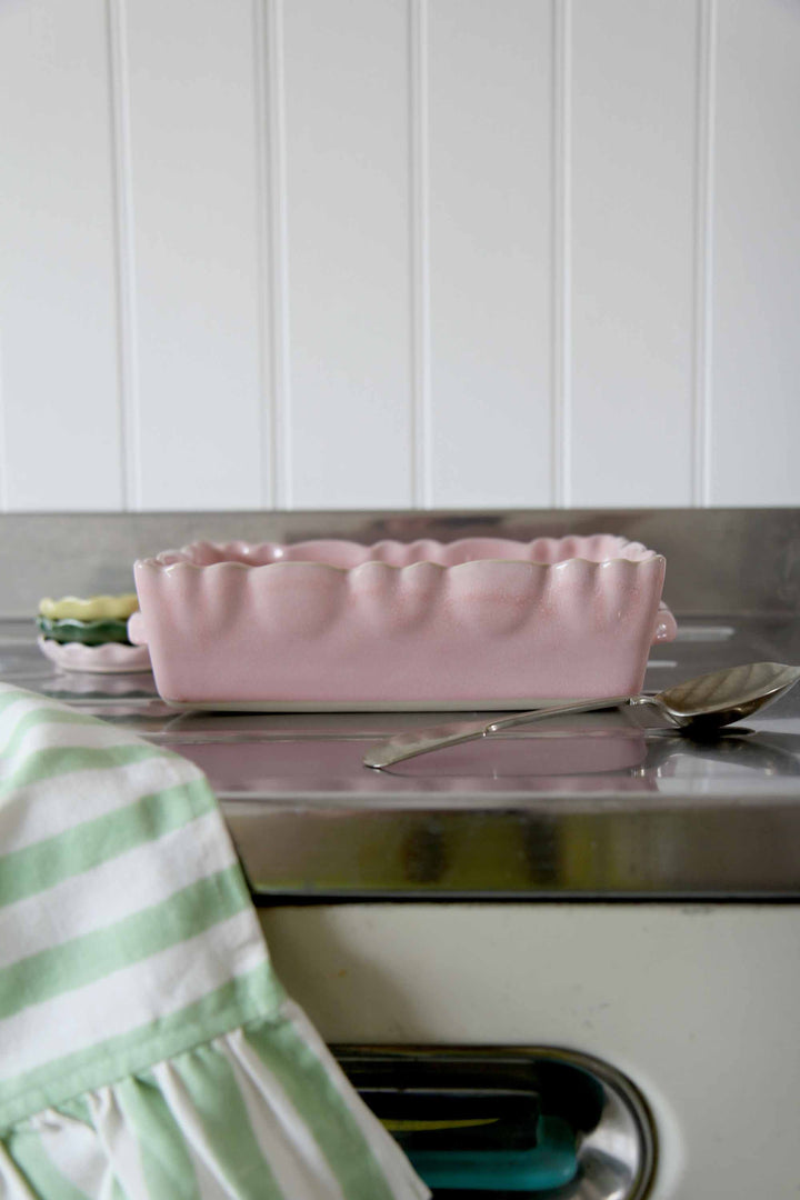 Baking Dish / Rose Fondant