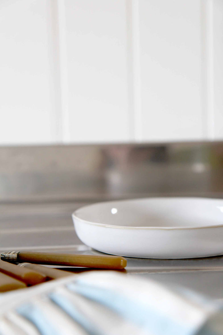 Pasta Bowl / White Ice