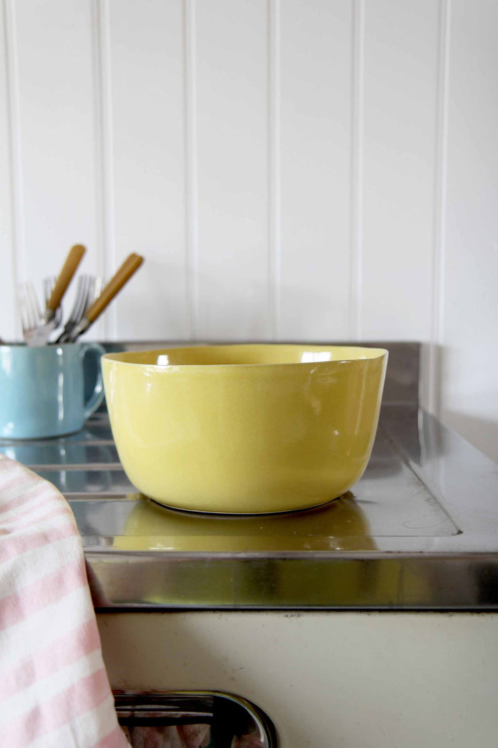 Serving Bowl / Aqua Limon