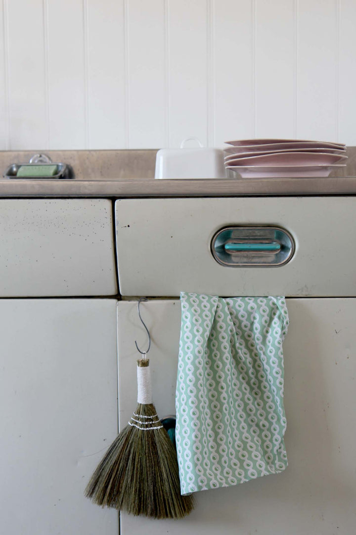 Organic T-Towel Deauville/ Pistachio