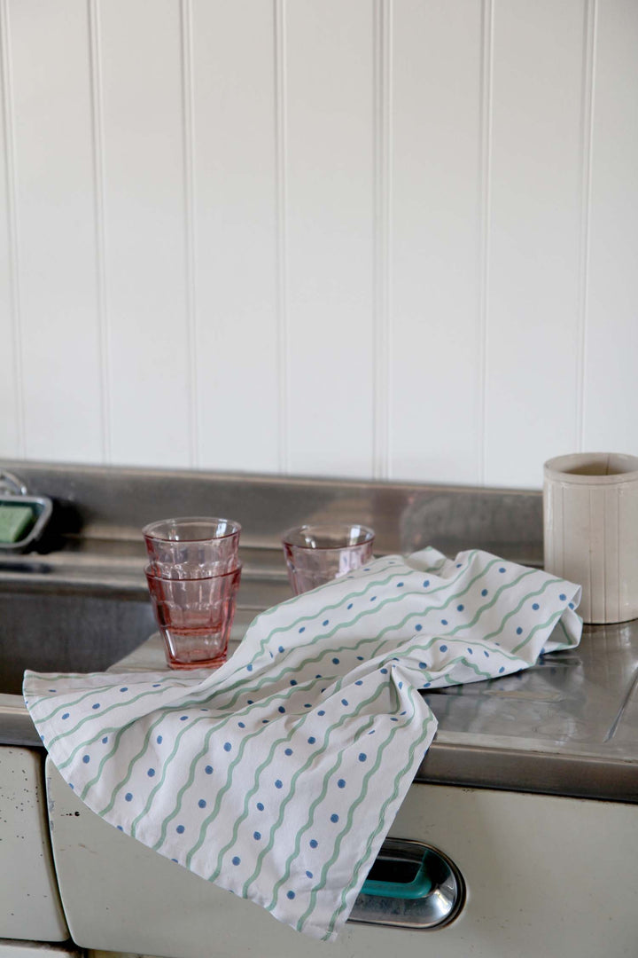 Organic T-Towel Honfleur / Peapod