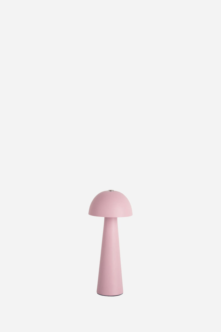 Pink lamp on a light pink background