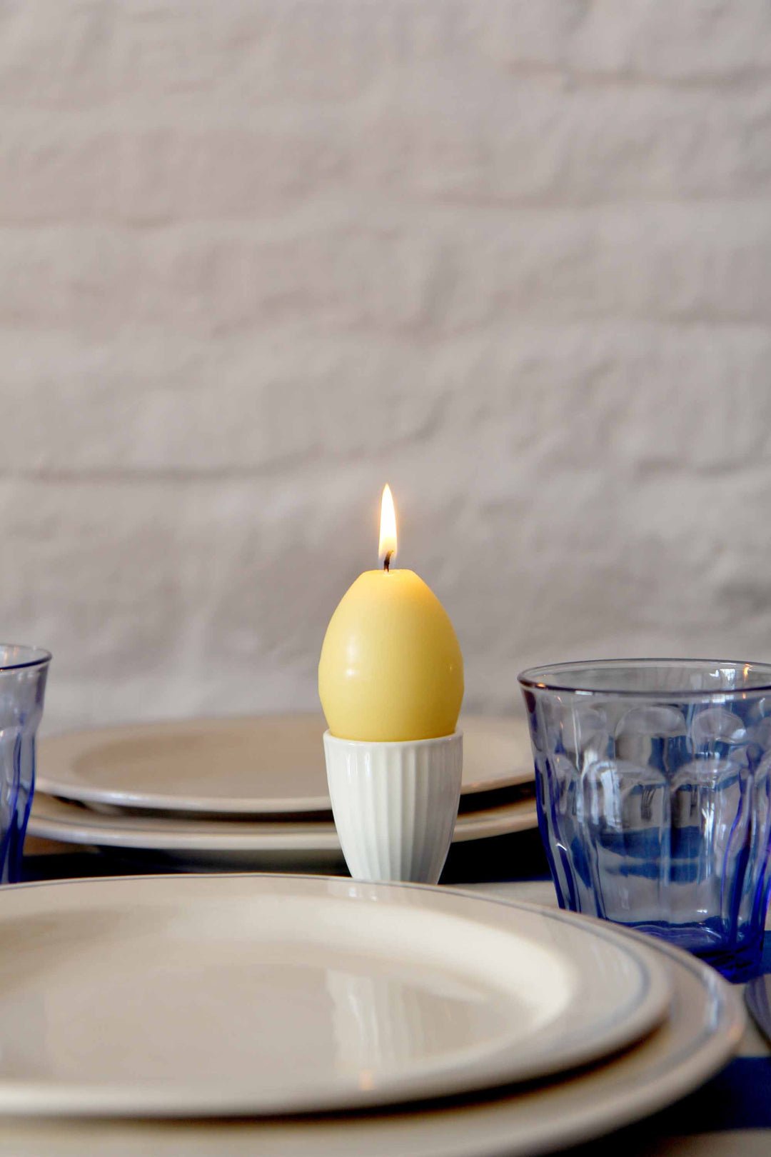 Egg Candle / Yellow