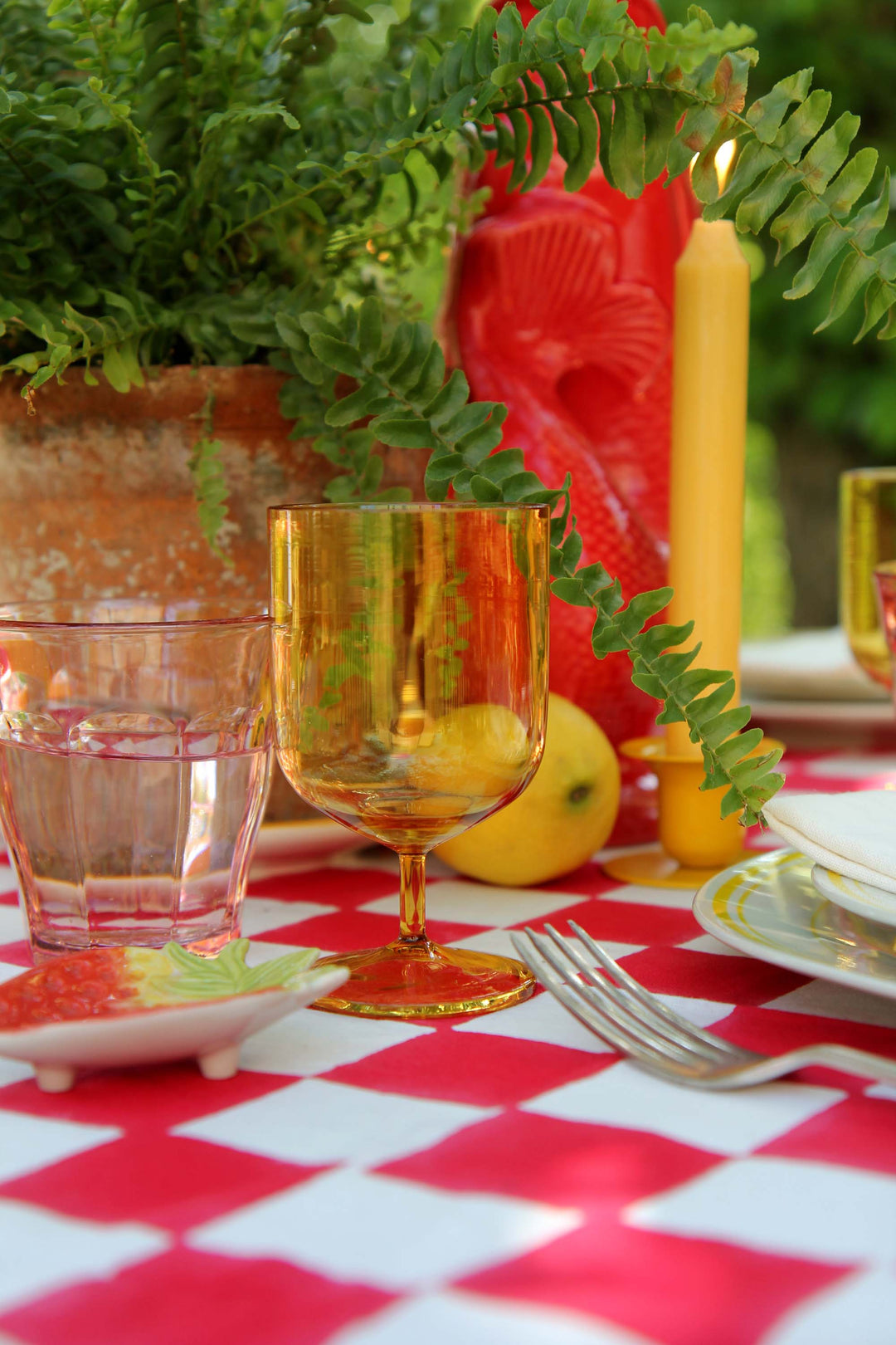 Bistro Wine Glass / Amber