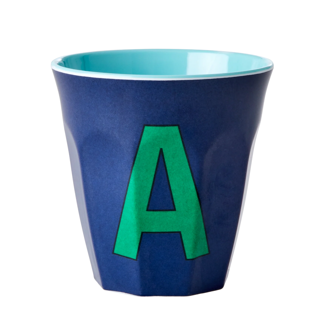 Melamine Cup / Letter A