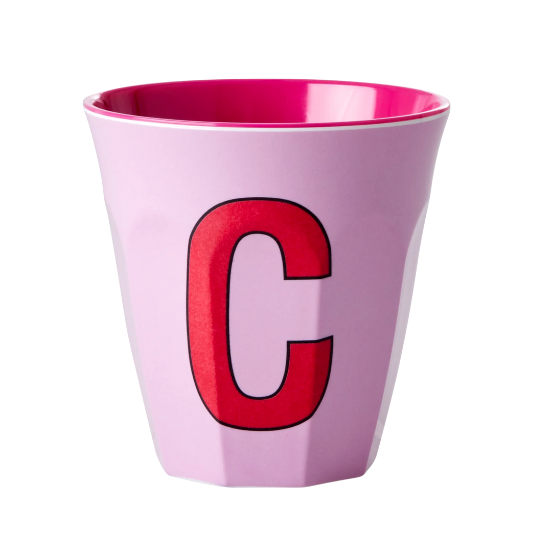 Melamine Cup / Letter C