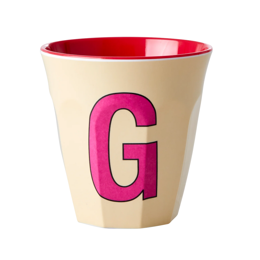 Melamine Cup / Letter G