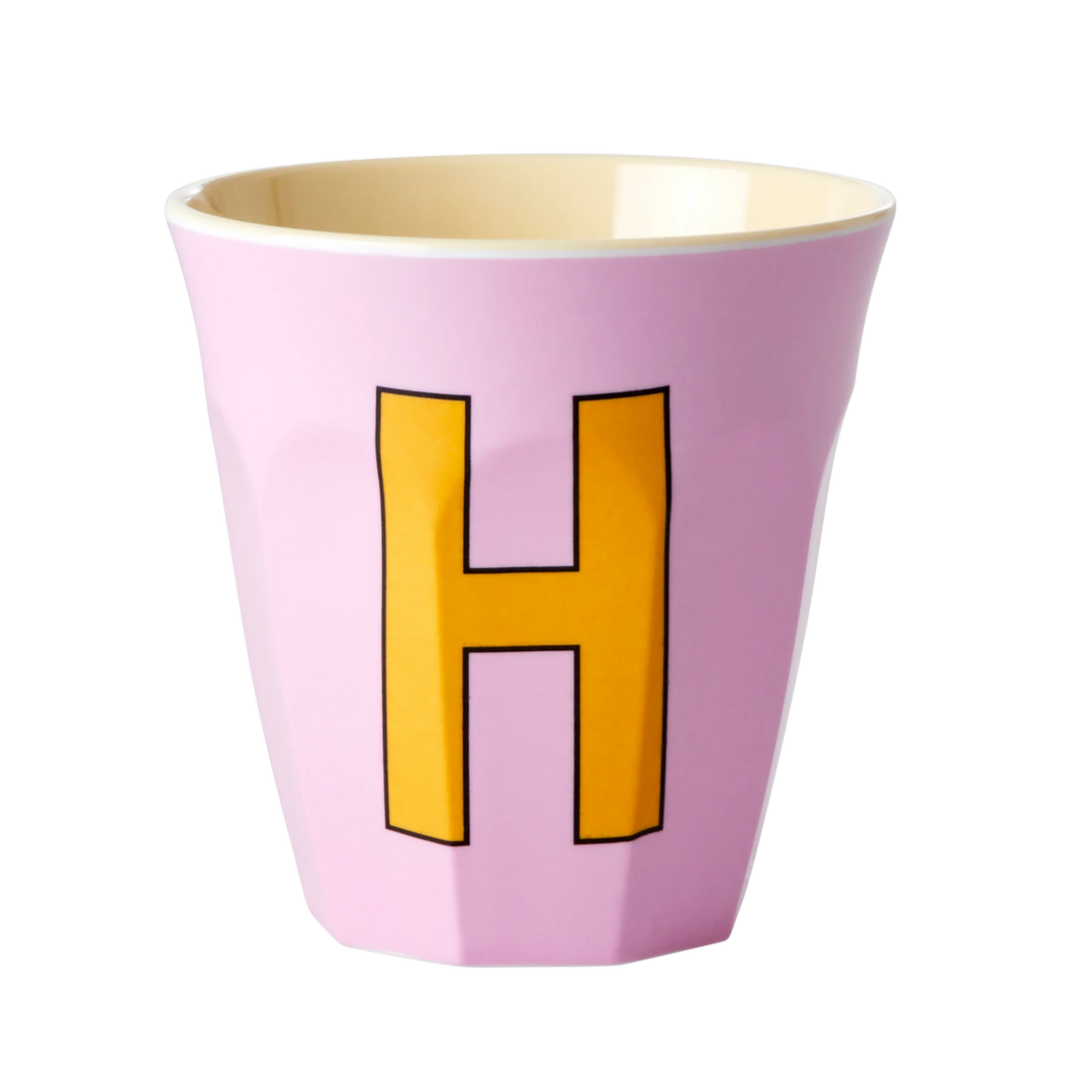 Melamine Cup / Letter H