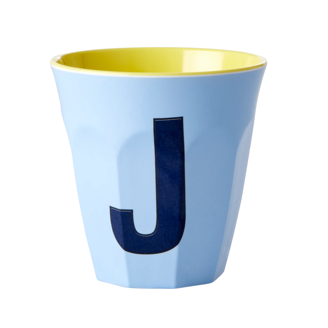 Melamine Cup / Letter J