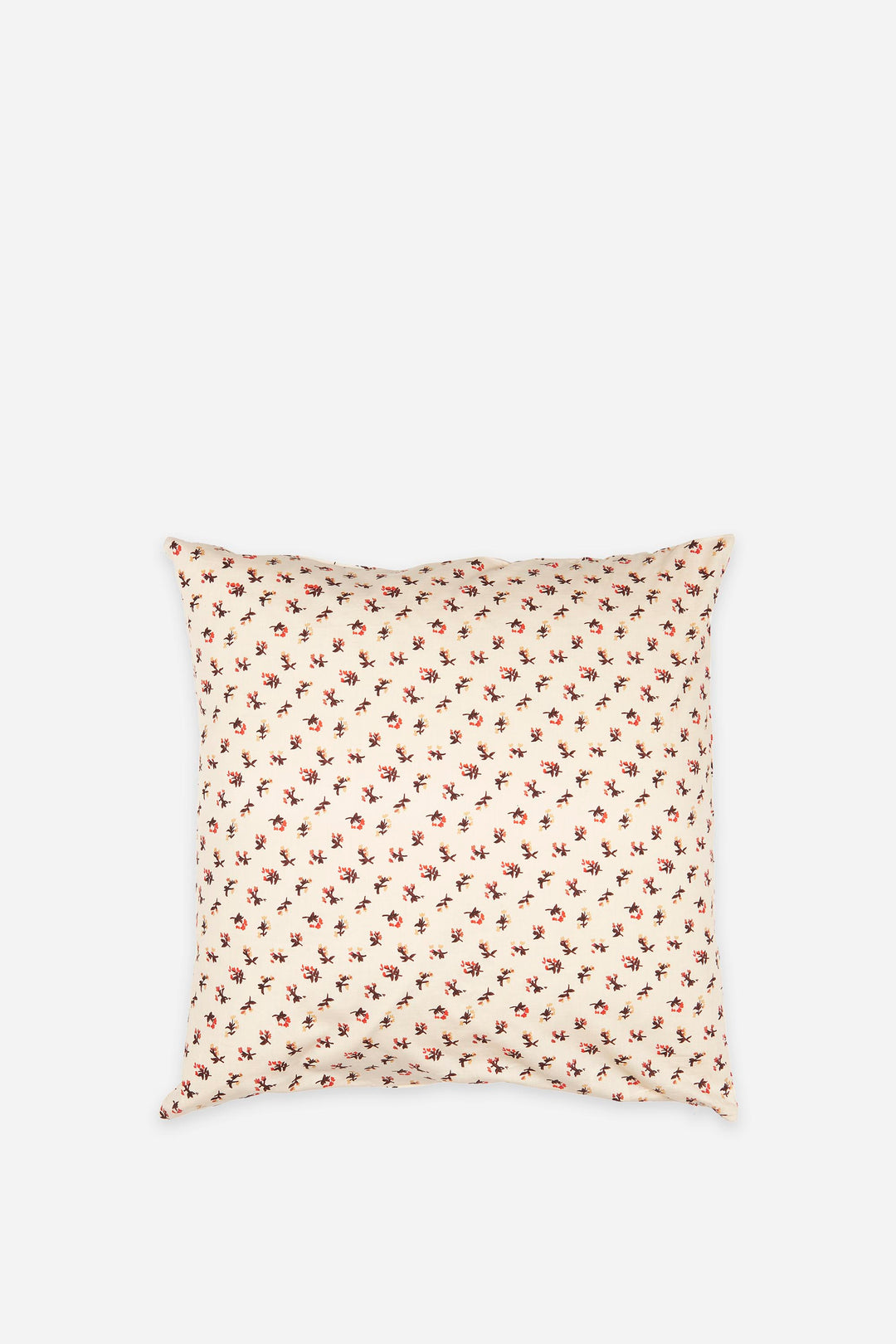 Cushion Cover Antonia Brown/Red Flower