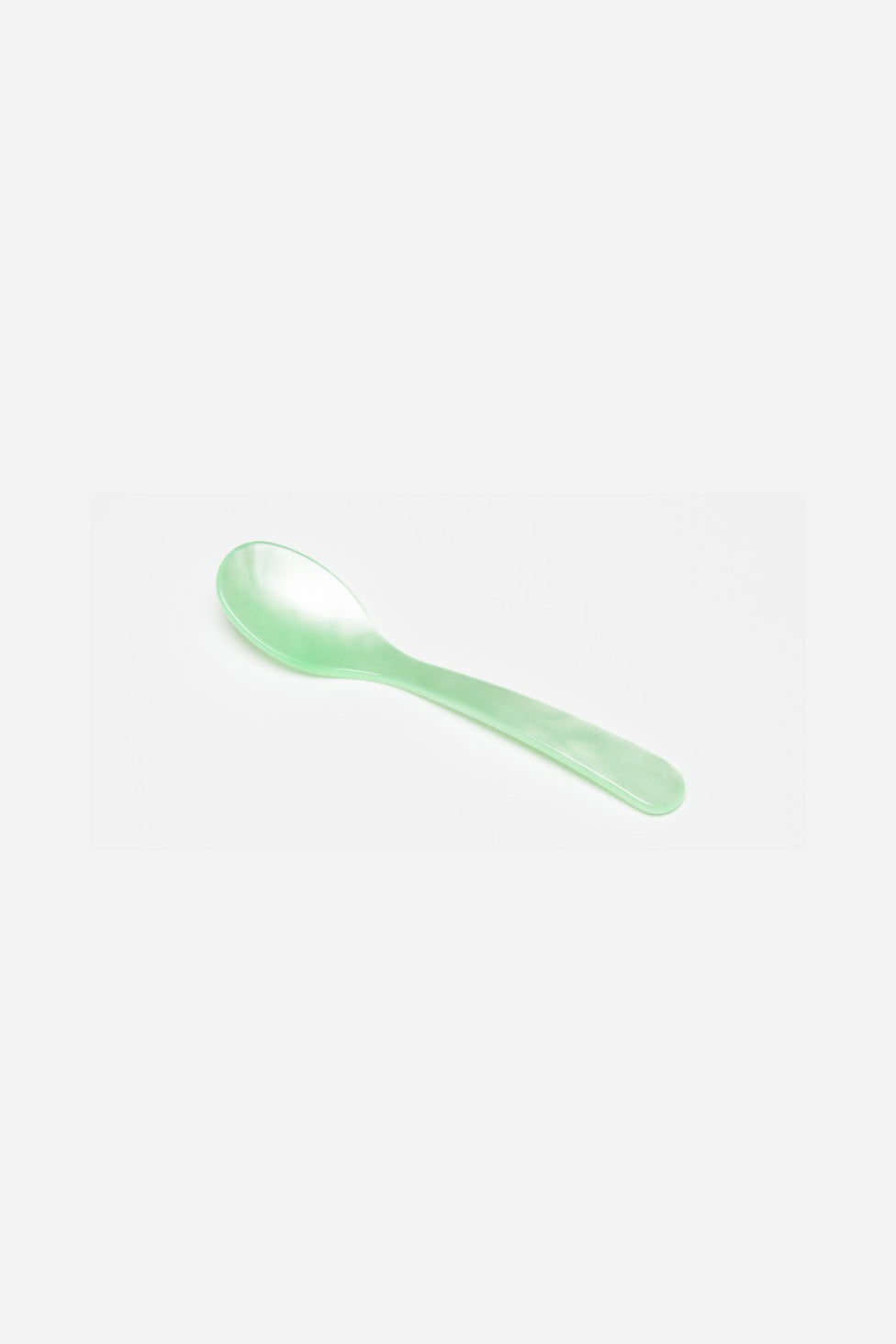 apple green egg spoon G.F Heim Sohne