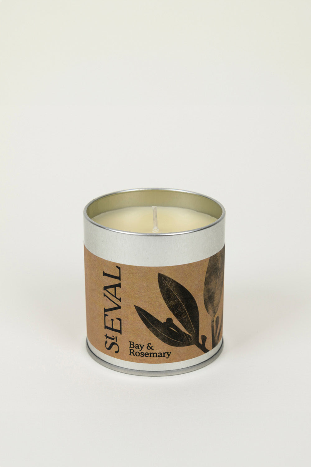 st eval tin candle bay and rosemary