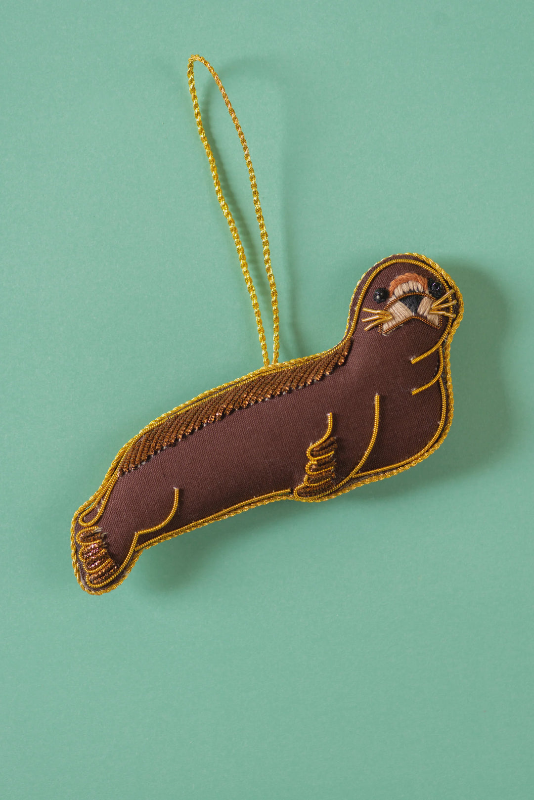 Beaded Seal Decoration
