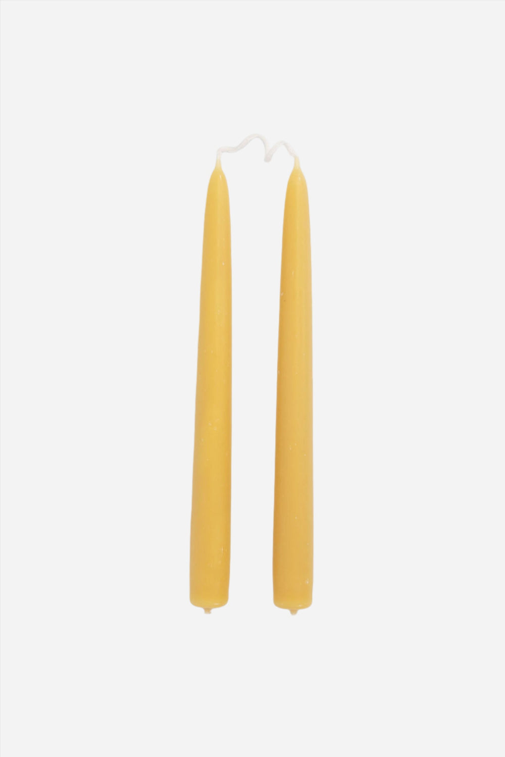 Beeswax Dinner Candles - Domestic Science Home