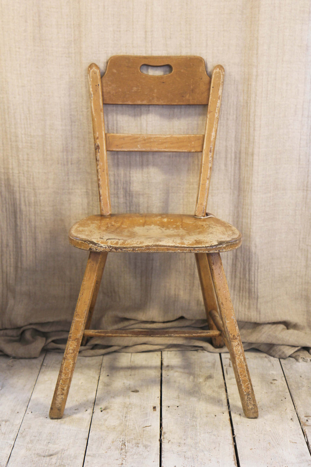 1950's Canadian Chair cherry wood