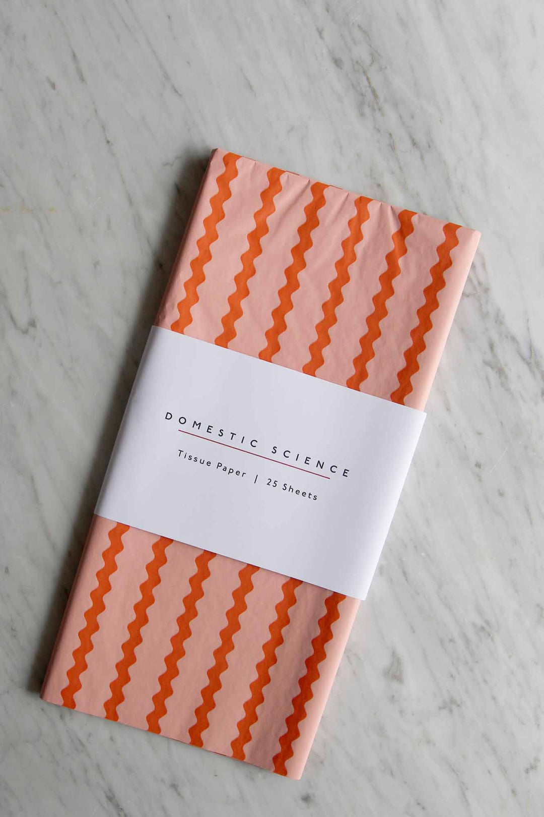 Candy RicRac / Peach & Orange / 25 Sheets