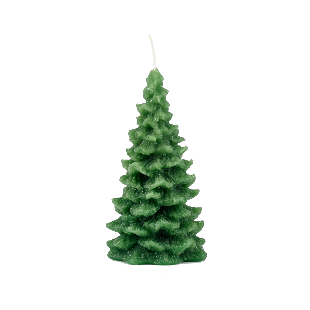 Christmas Tree Candle Green / Sml