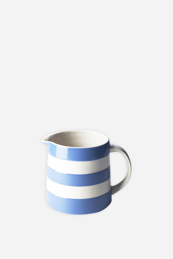 Cornishware Dreadnought Jug 56cl 20oz / Blue
