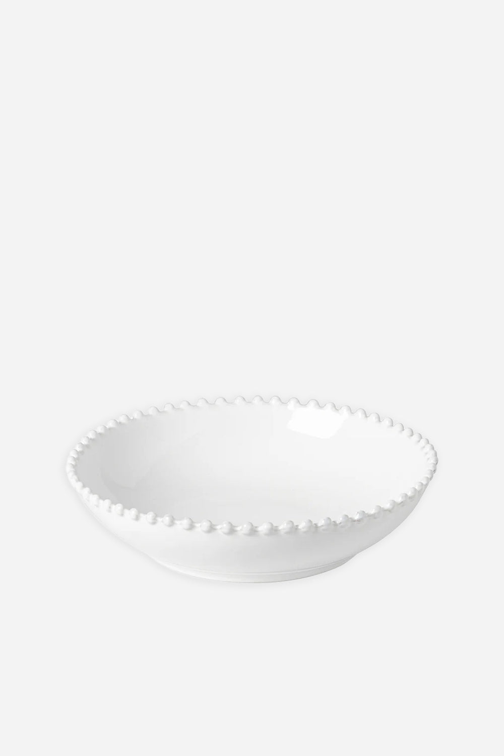 pearl white tableware pasta bowl
