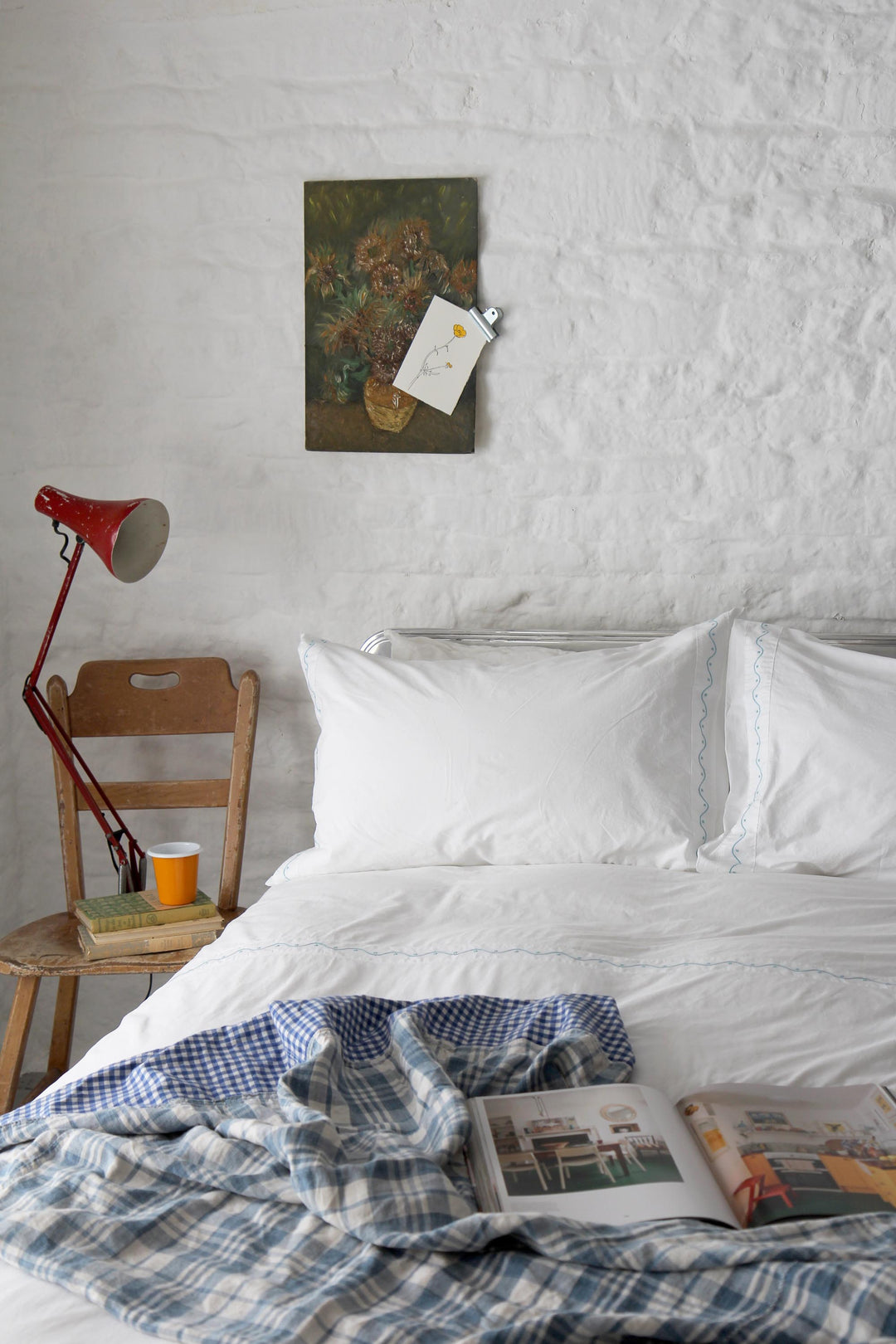 criss-cross bedding duvet cover blue lifestyle