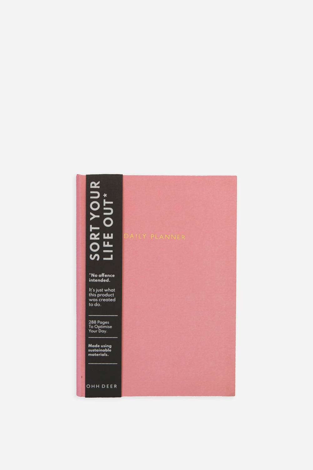 pink daily planner