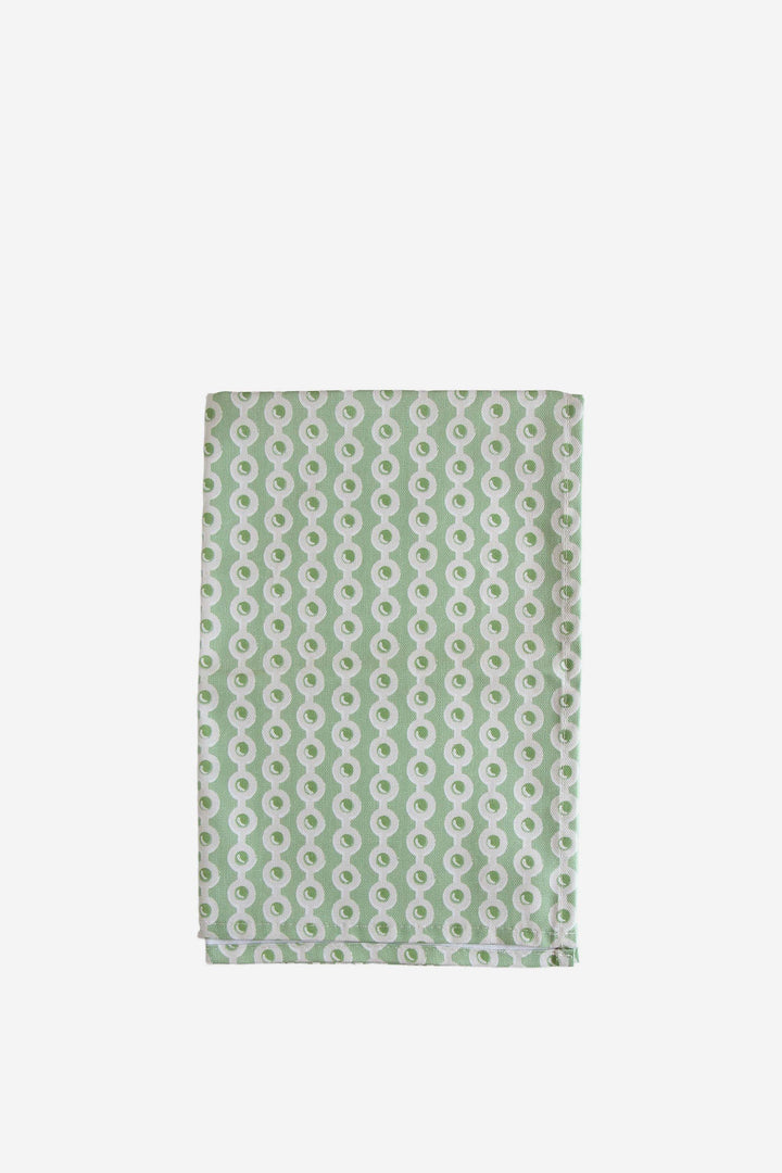 Organic T-Towel Deauville/ Pistachio