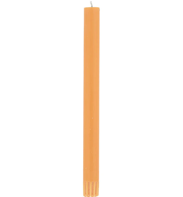 Eco Dinner Candle / Saffron Yellow