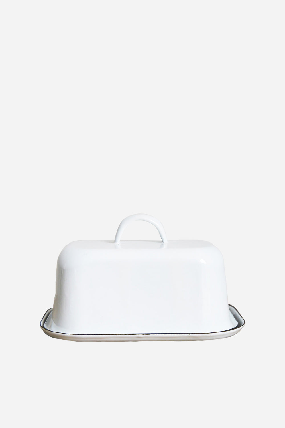 Enamel Butter Dish - Domestic Science Home