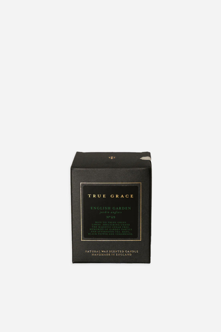 true grace english garden scented candle in box