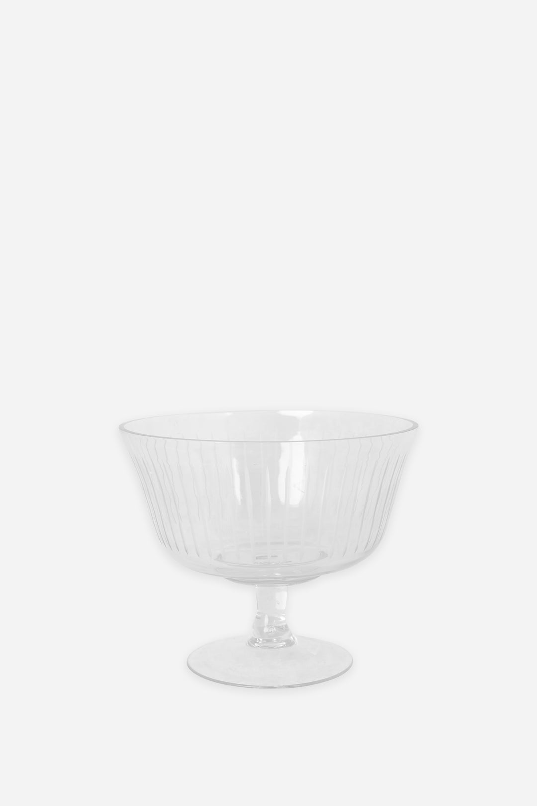 glass serving bowl