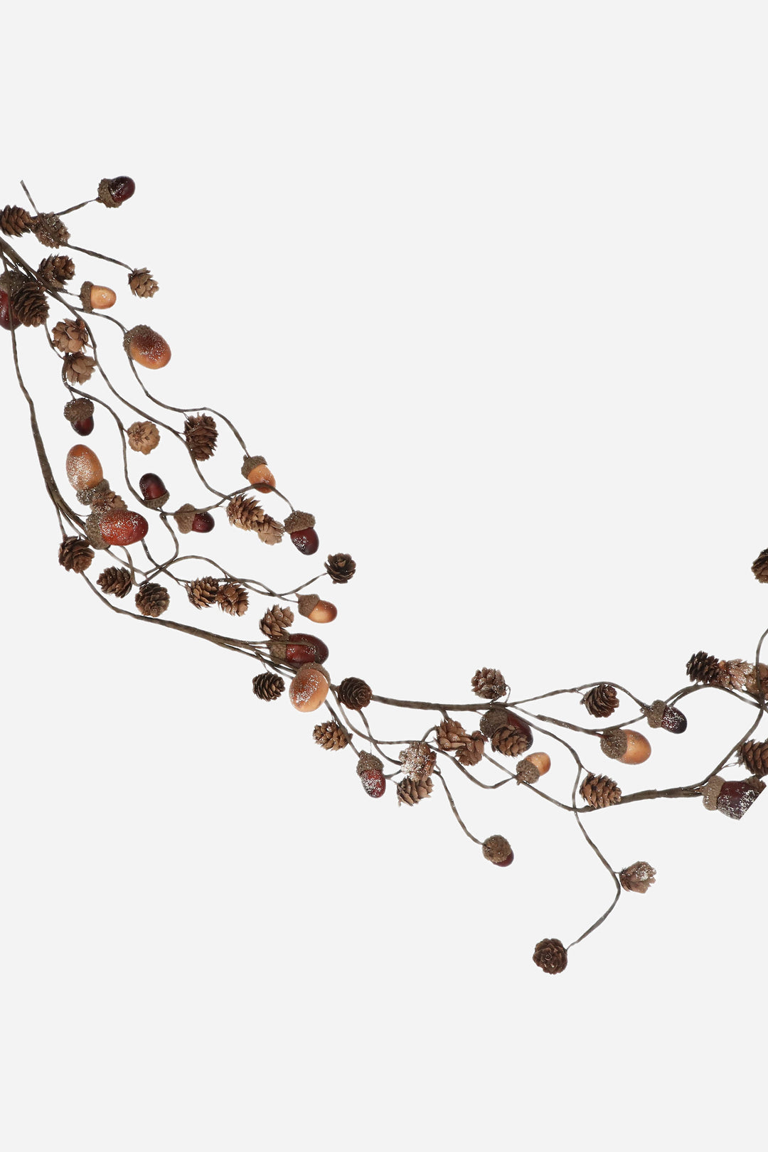 Faux Acorns Garland