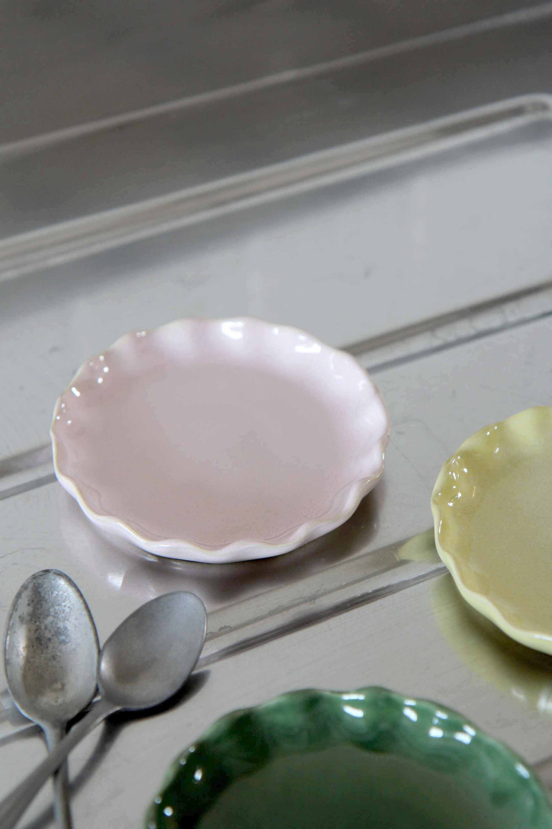 Small Plate / Rose Fondant