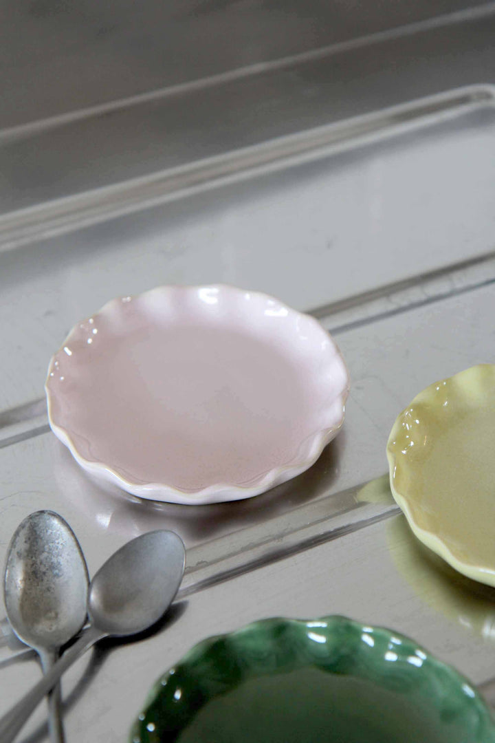 Small Plate / Rose Fondant