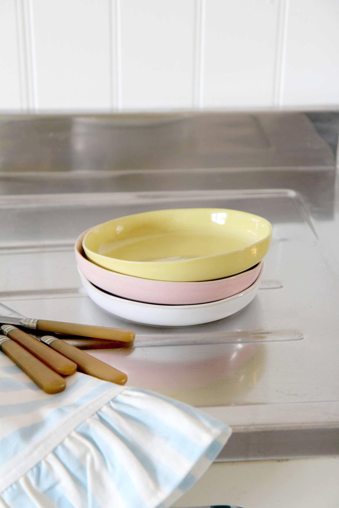 Pasta Bowl / White Ice