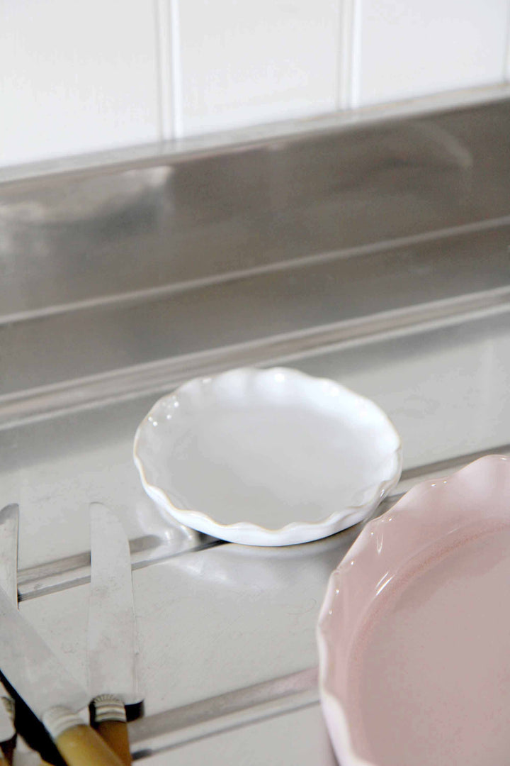 Small Plate / White Ice