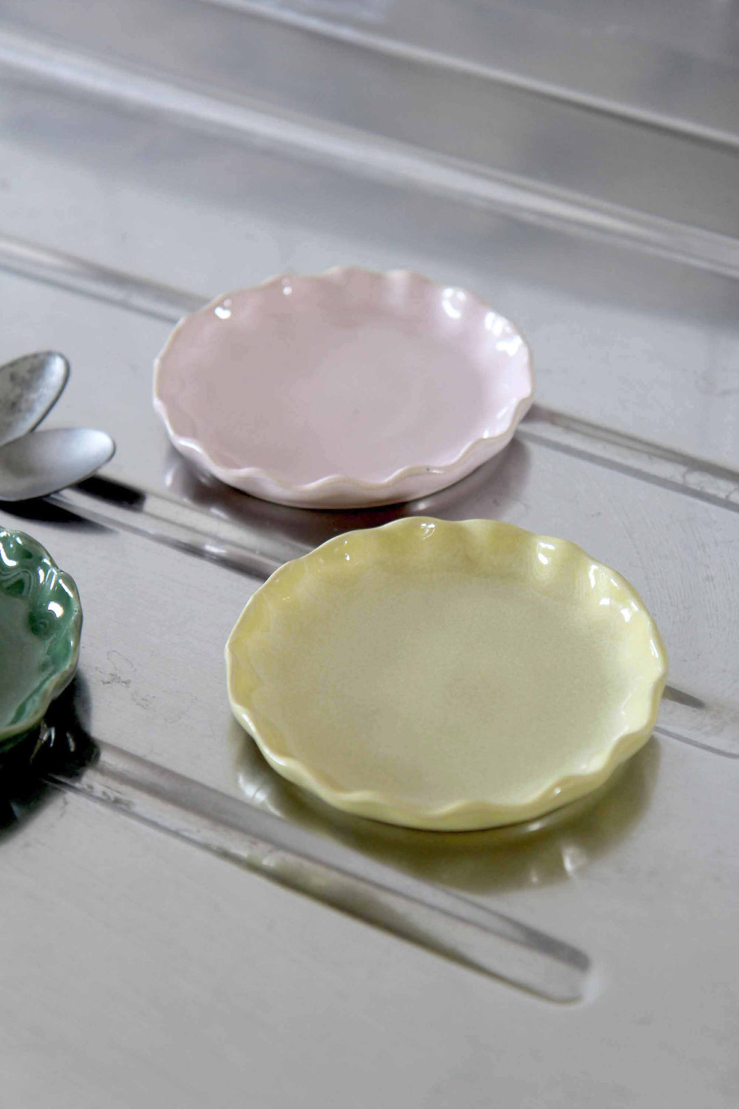 Small Plate / Aqua Limon