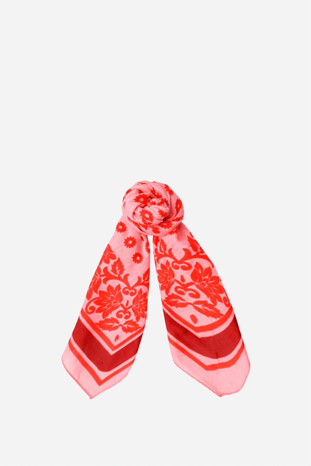 Hally Mini Scarf / Coral